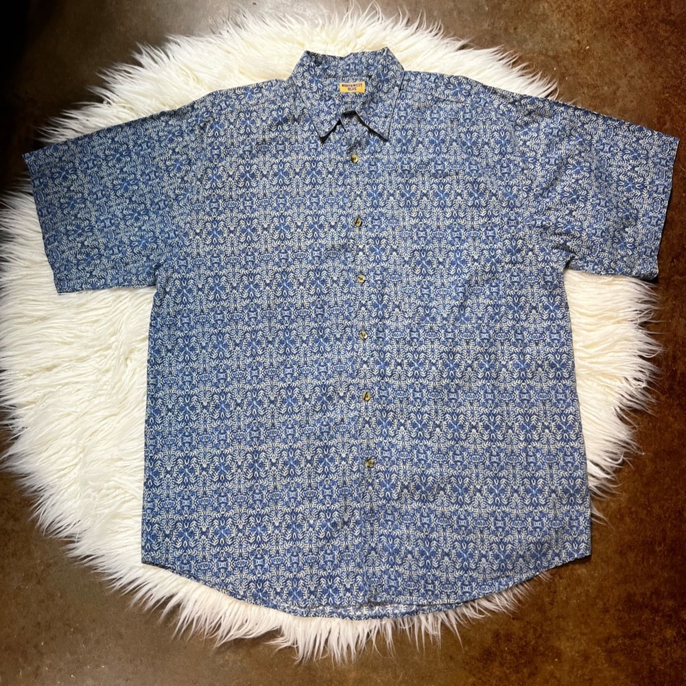 Northwest Blue Button Down Shirt